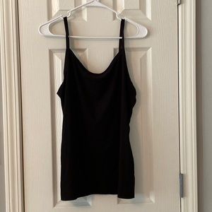 NoBo Black Ribbed Cami